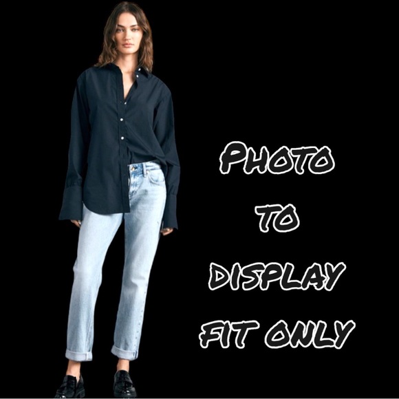 🎉HOST PICK🎉 NWT Org. White Rag & Bone The Dre Boyfriend Style Jeans. Size 32 - Picture 13 of 13